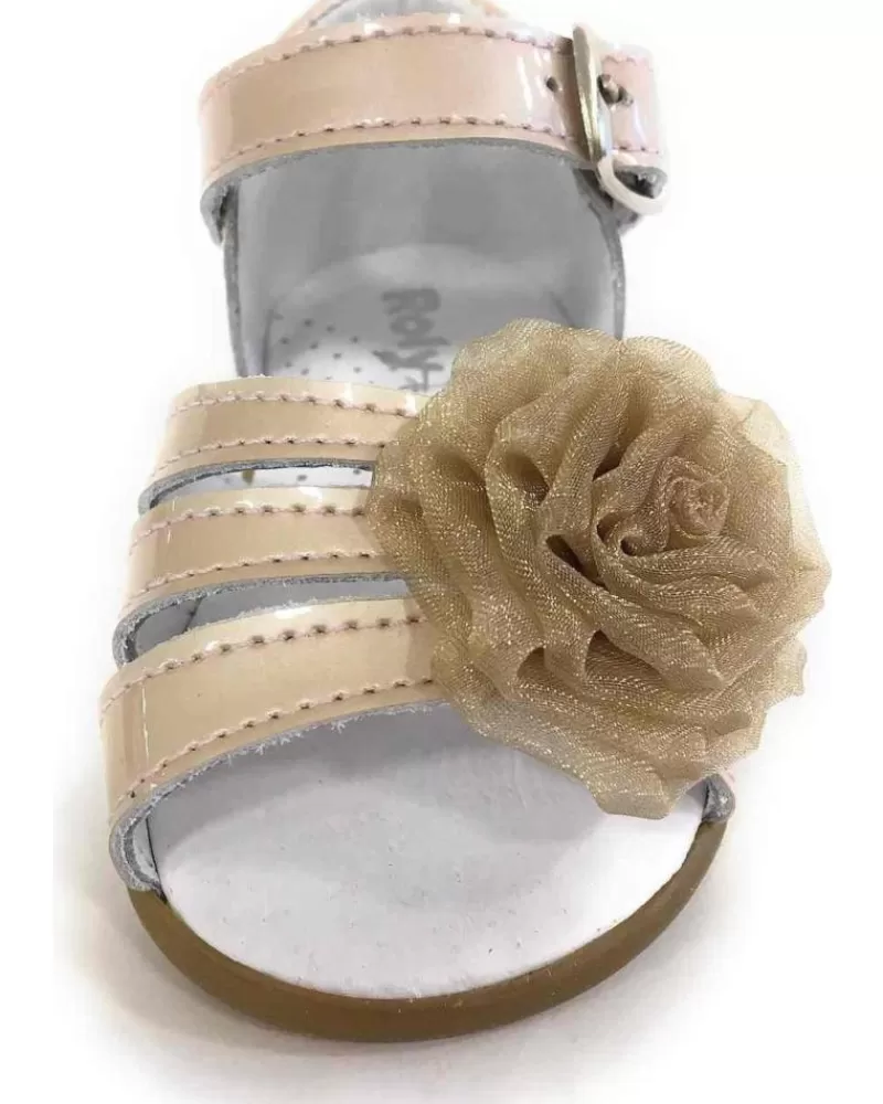 Girl OTRAS MARCAS Sandals-Girl Sandals H 3569 Beige