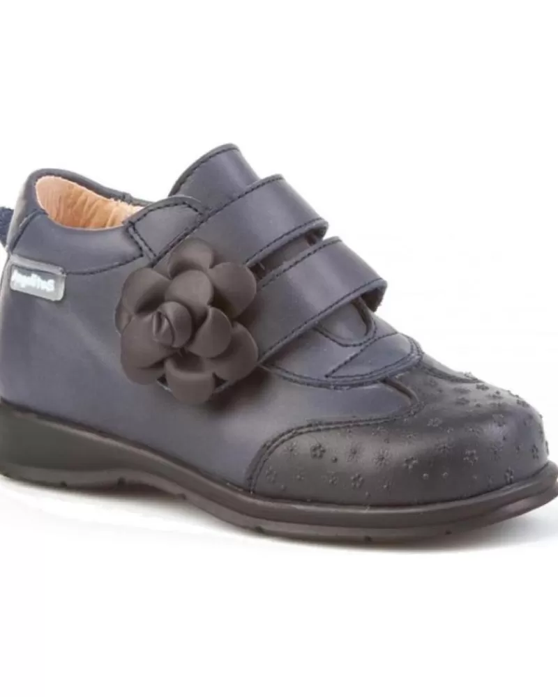 Girl ANGELITOS Shoes-Girl Shoes Botas 654 Azul