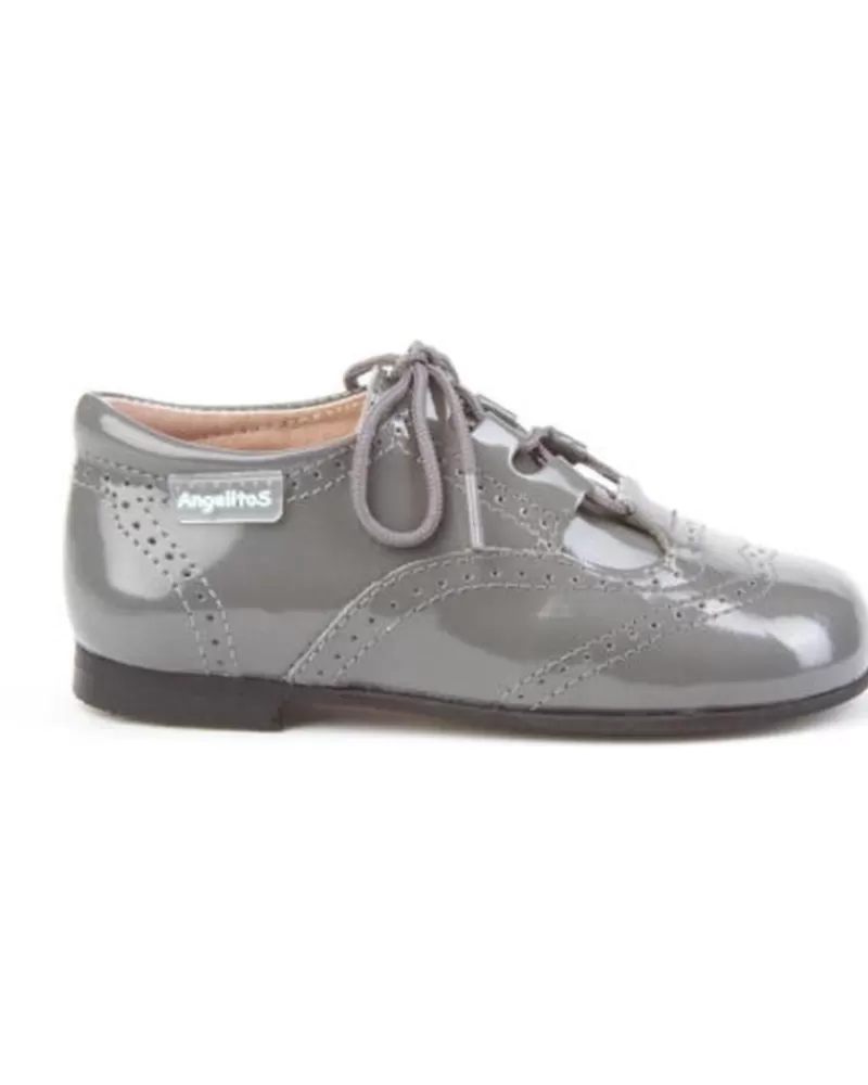Girl ANGELITOS Shoes-Girl Shoes Zapatos 1505 Gris