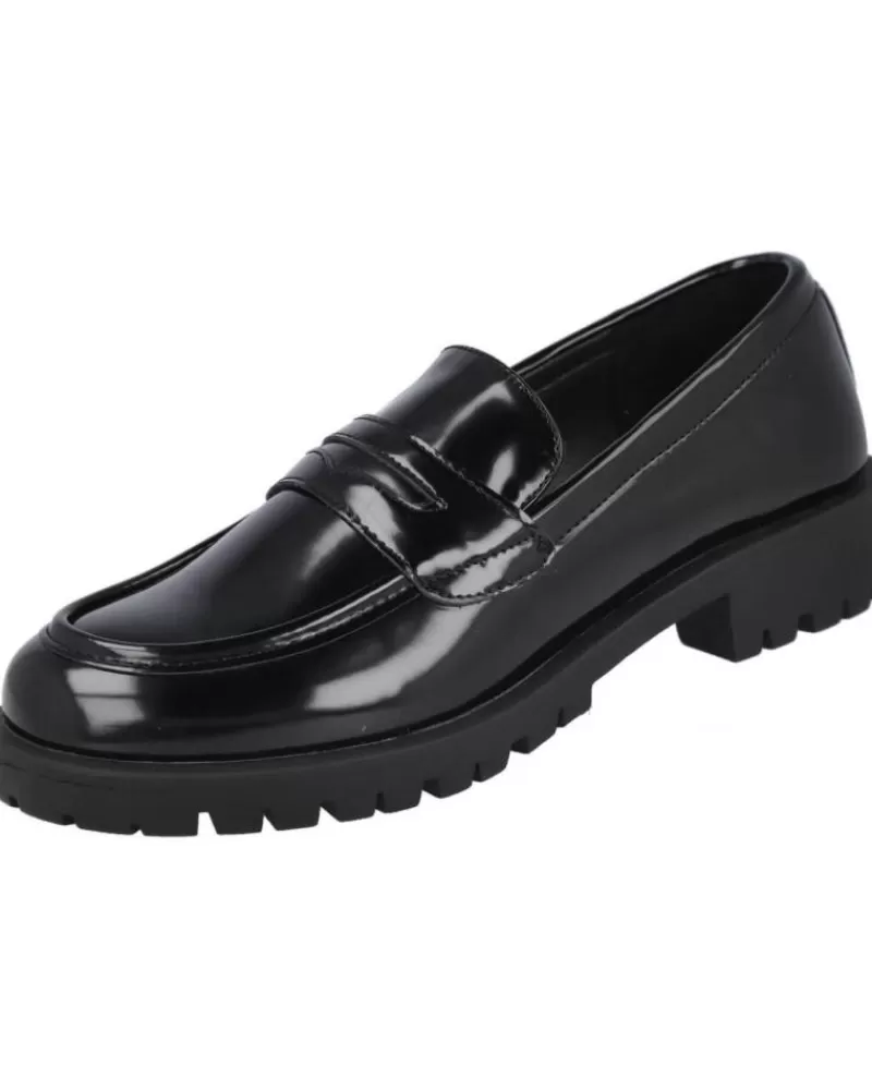 Girl CONGUITOS Moccasins-Girl Shoes Bjsh592001 Mocasines Nina Negro