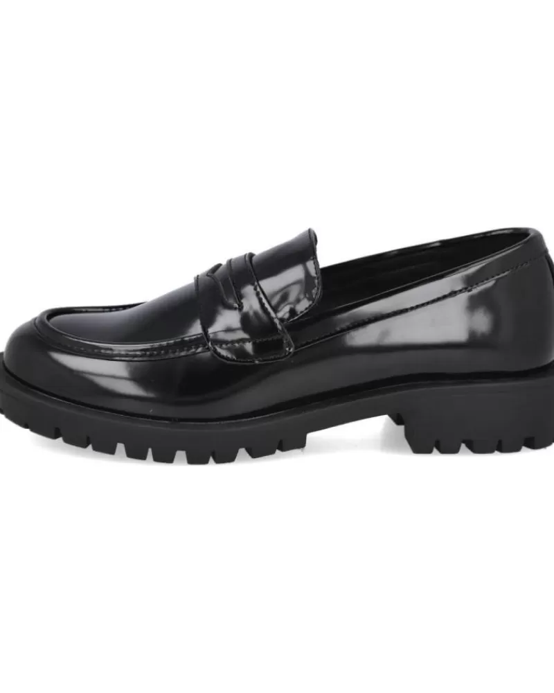 Girl CONGUITOS Moccasins-Girl Shoes Bjsh592001 Mocasines Nina Negro