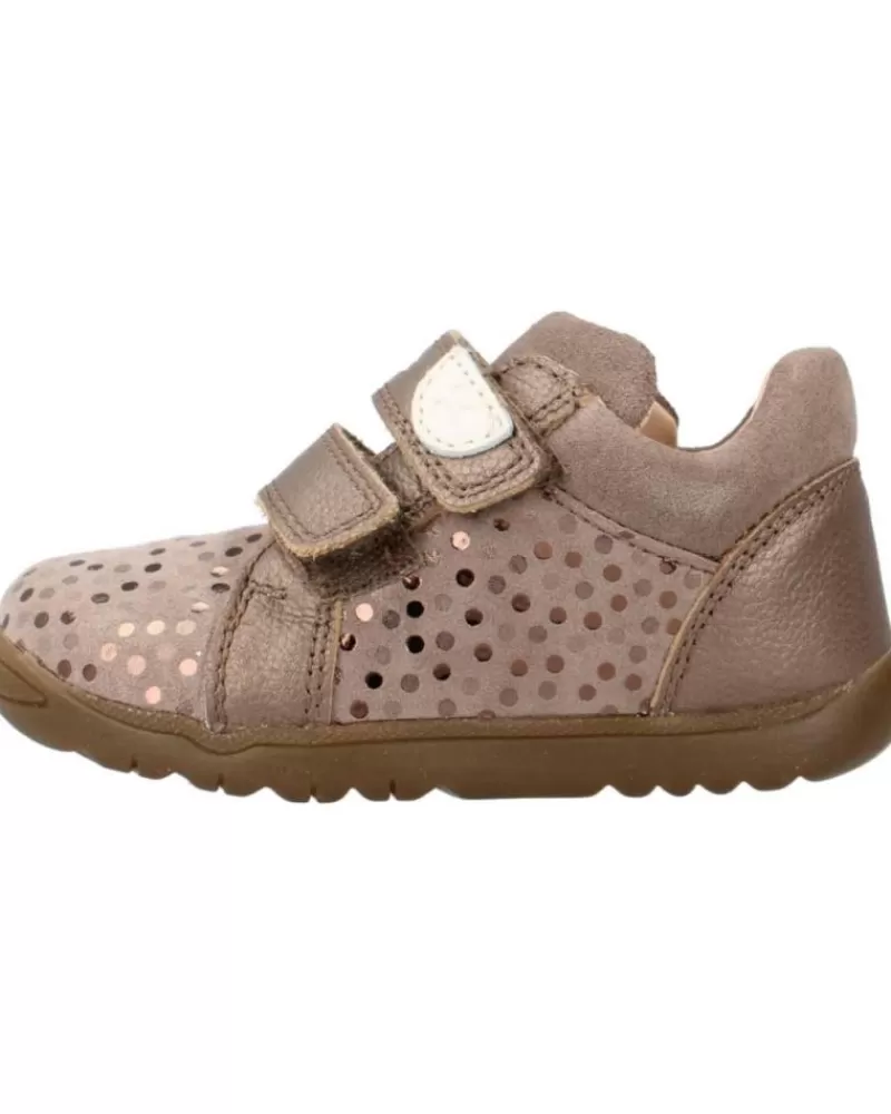 Girl GEOX Shoes-Girl Shoes B Macchia Marron Claro
