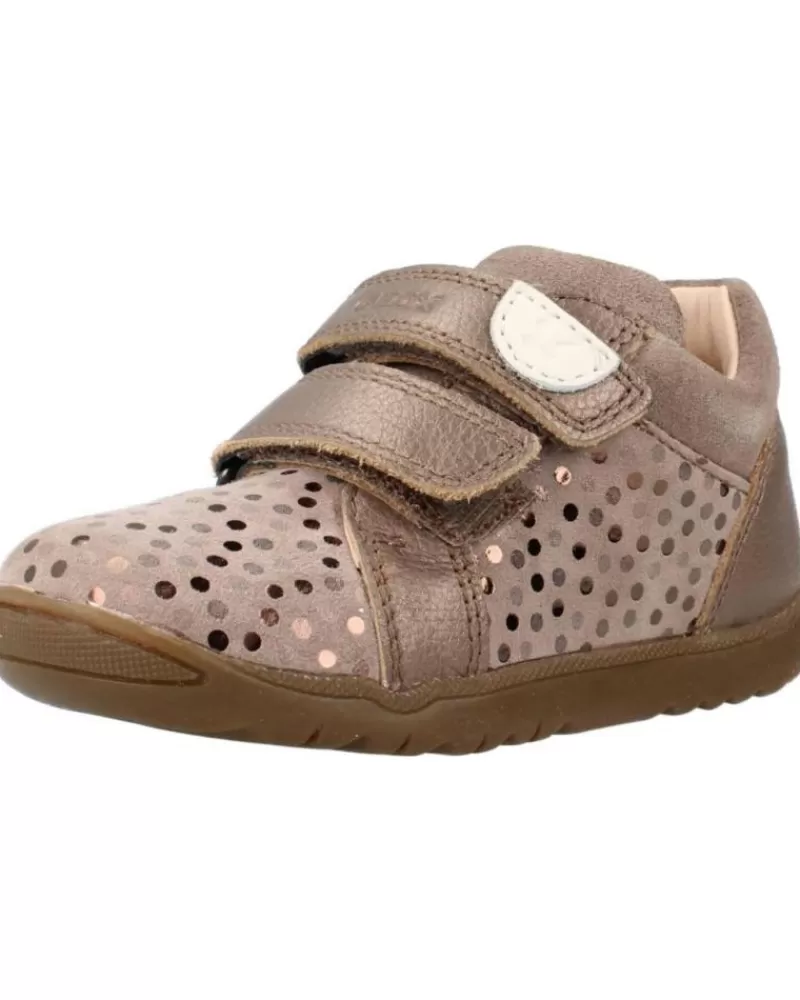 Girl GEOX Shoes-Girl Shoes B Macchia Marron Claro