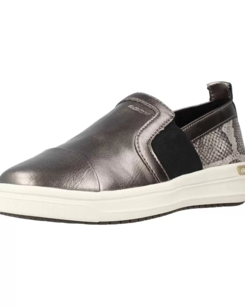 Girl GEOX Moccasins-Girl Shoes J Aveup Girl Bronce