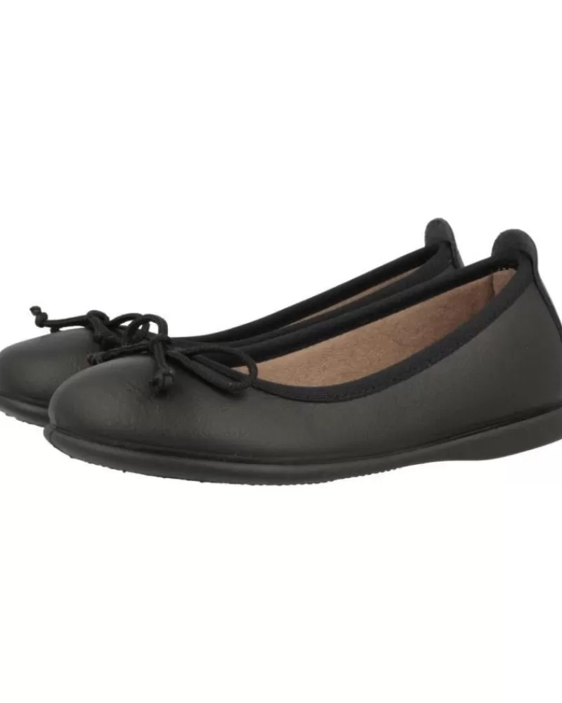 Girl GIOSEPPO Flat Shoes-Girl Shoes Bailarinas Escolares En Negro Voltaire Unico