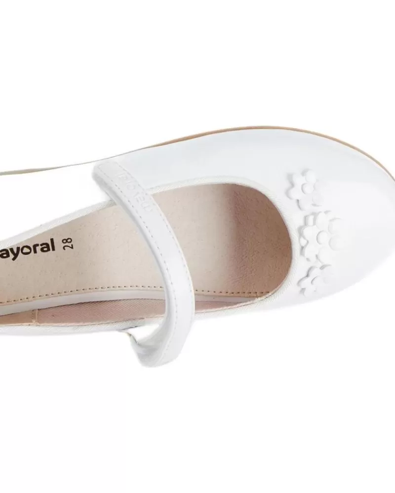 Girl MAYORAL Shoes-Girl Shoes 41442 Blanco