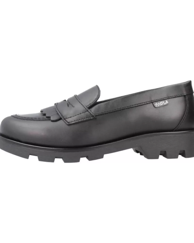 Girl PABLOSKY Moccasins-Girl Shoes Box Negro