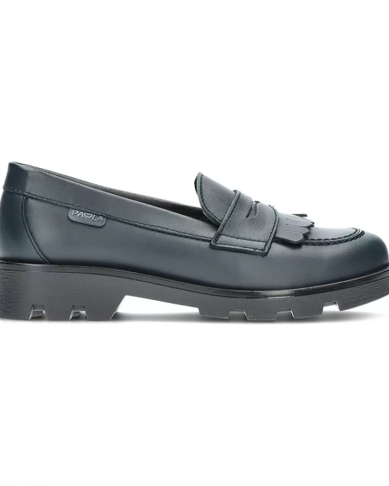 Girl PABLOSKY Moccasins-Girl Shoes Castellano Chica 861720 Marino