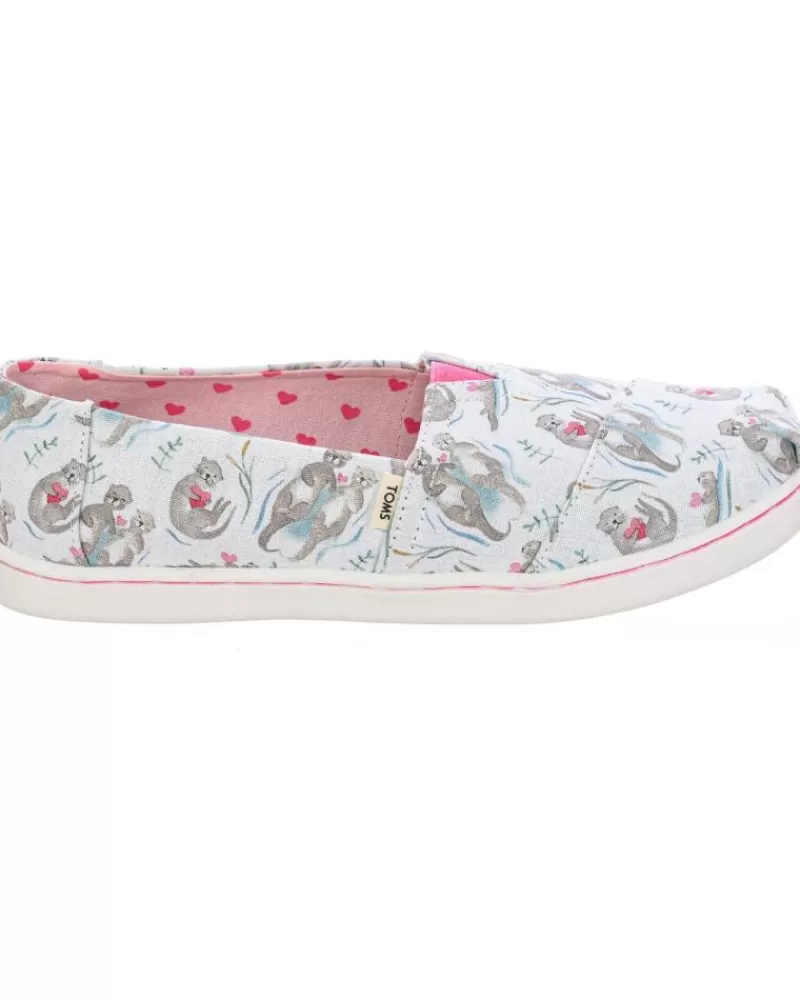 Girl TOMS Moccasins-Girl Shoes Alpargata 10013857 Multicolor