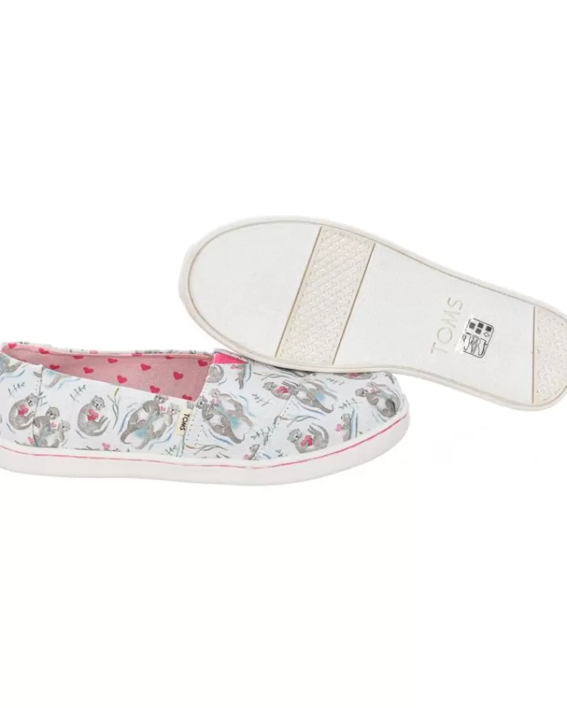 Girl TOMS Moccasins-Girl Shoes Alpargata 10013857 Multicolor