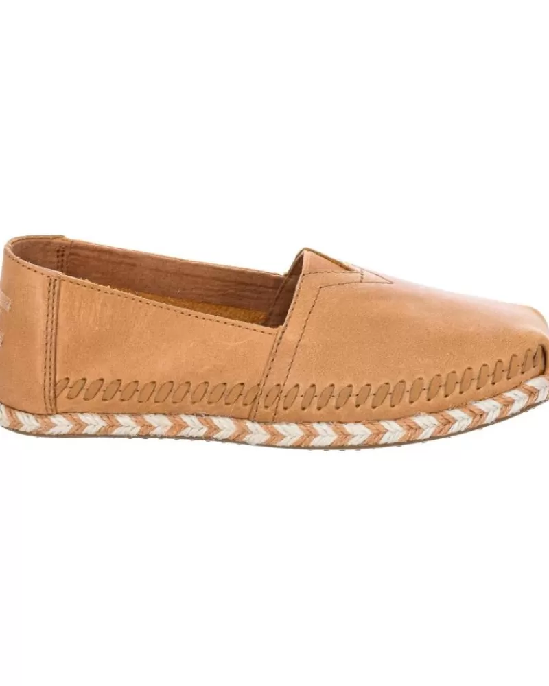 Girl TOMS Moccasins-Girl Shoes Alpargata Classic Beige