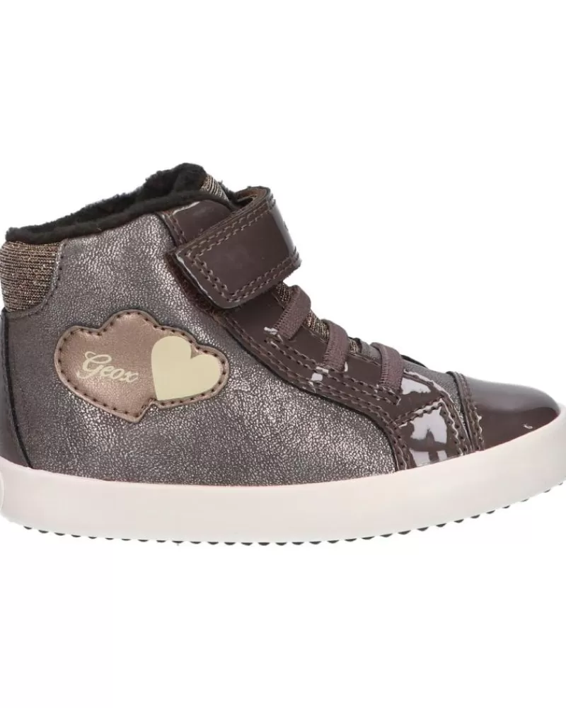 Girl GEOX Trainers-Girl Trainers B041Mb 0Pvhh B Gisli Girl C9006 Smoke Grey