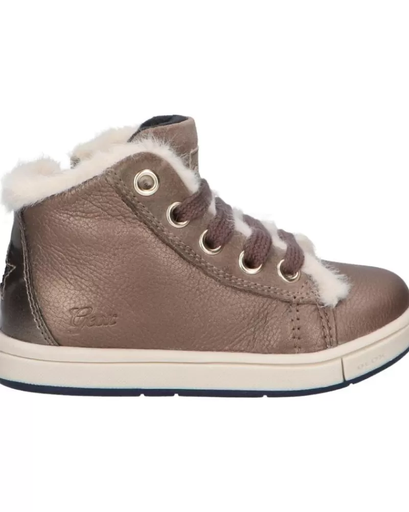 Girl GEOX Trainers-Girl Trainers B264Ab 04422 B Trottola C1X1Q Smoke Grey