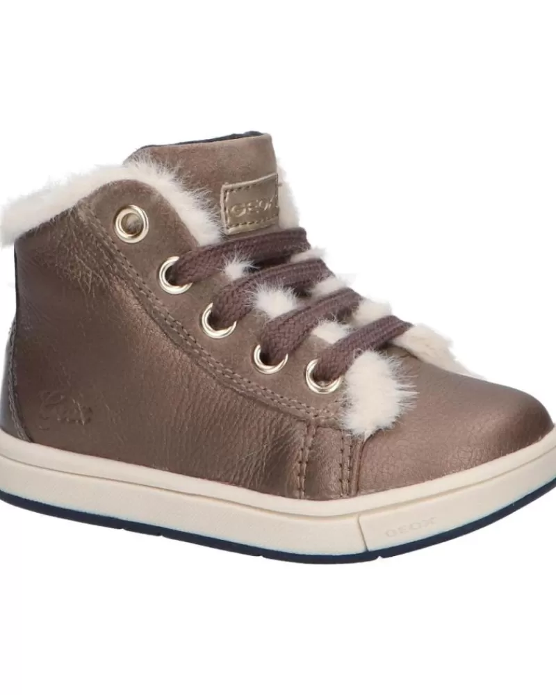 Girl GEOX Trainers-Girl Trainers B264Ab 04422 B Trottola C1X1Q Smoke Grey