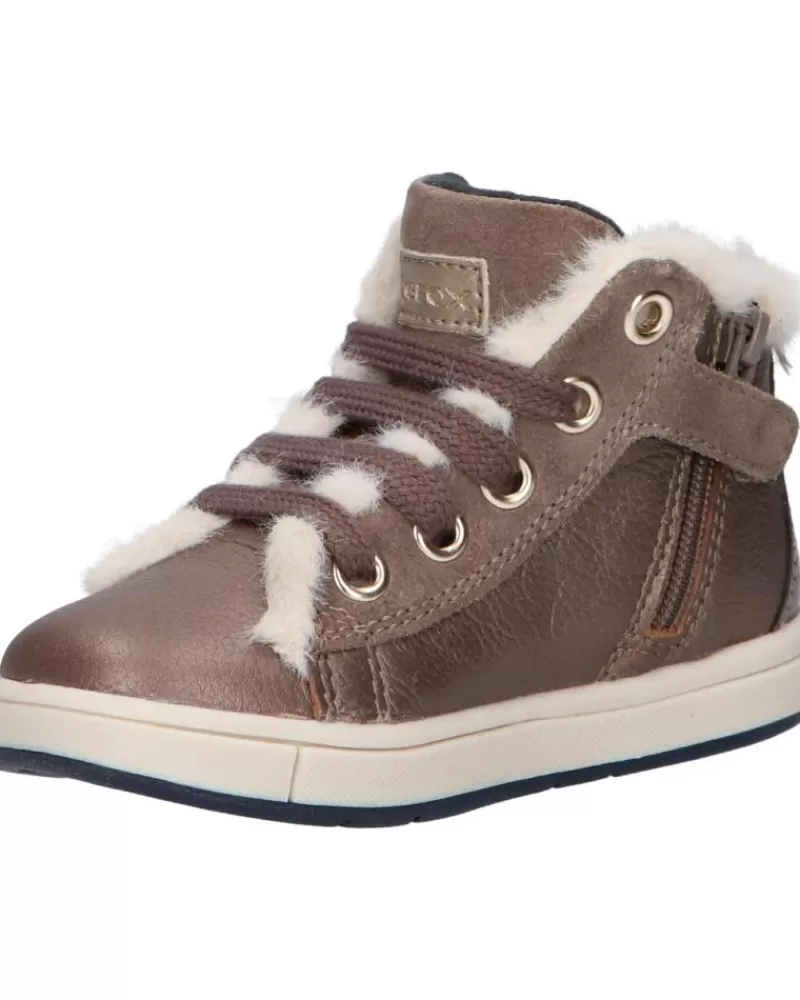 Girl GEOX Trainers-Girl Trainers B264Ab 04422 B Trottola C1X1Q Smoke Grey