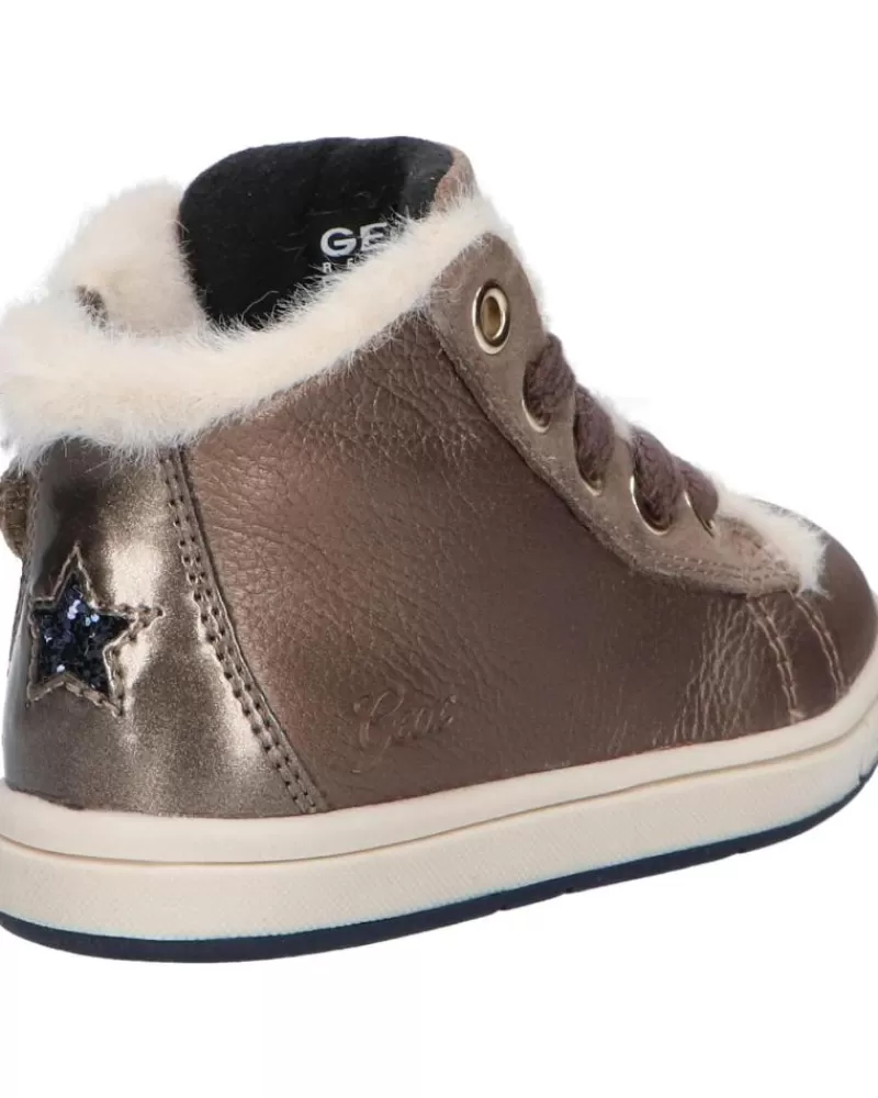 Girl GEOX Trainers-Girl Trainers B264Ab 04422 B Trottola C1X1Q Smoke Grey