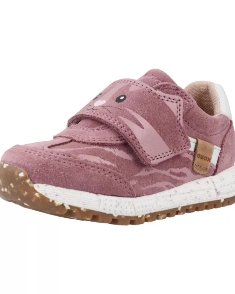 Girl GEOX Sports Shoes-Girl Trainers B Alben Girl Violeta