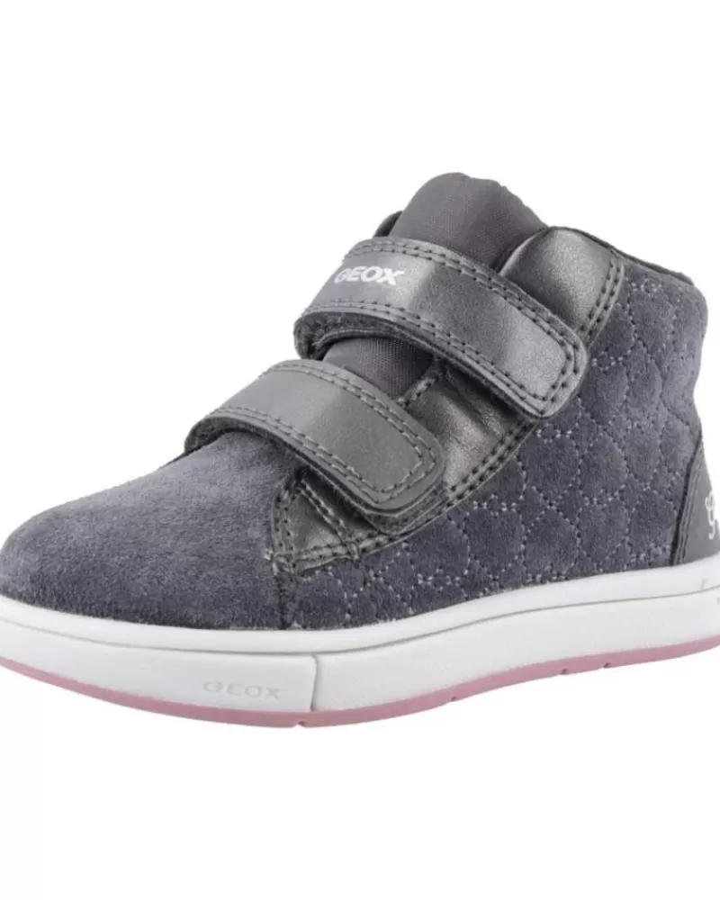 Girl GEOX Trainers-Girl Trainers B Trottola Girl Gris
