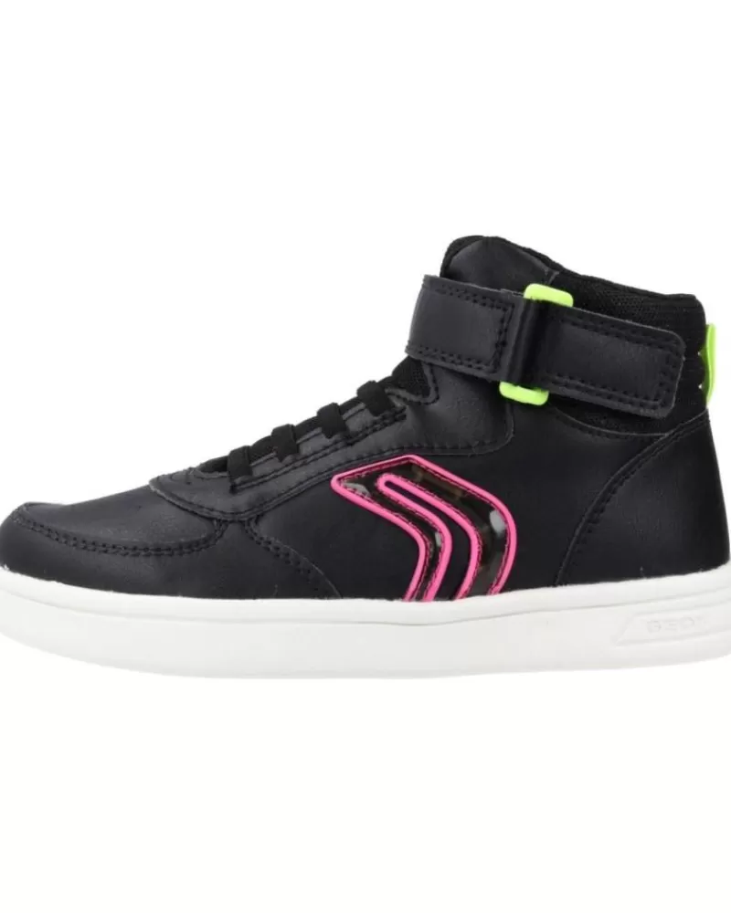 Girl GEOX Sports Shoes-Girl Trainers J Djrock Girl Negro