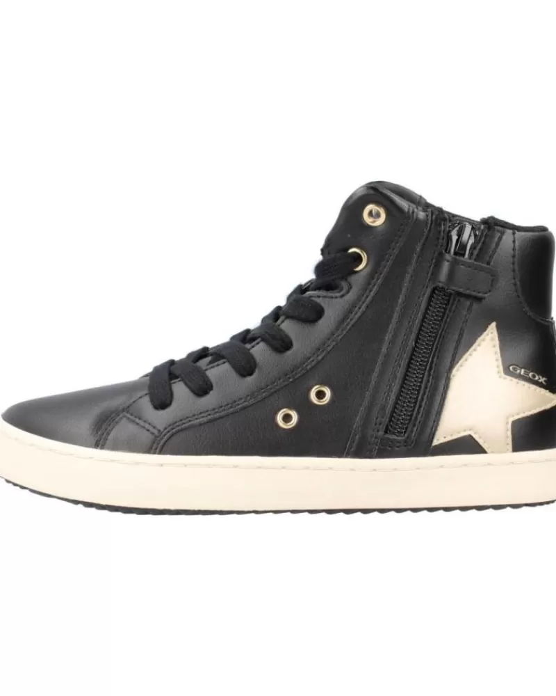 Girl GEOX Sports Shoes-Girl Trainers J Kalispera G Negro