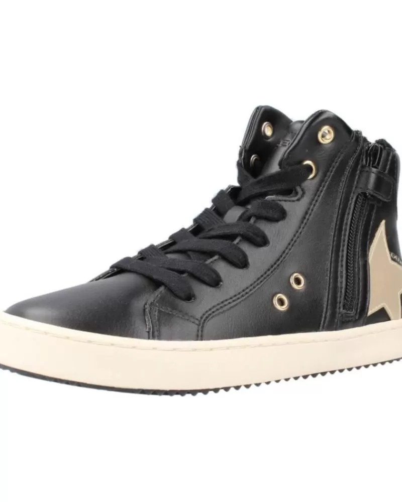 Girl GEOX Sports Shoes-Girl Trainers J Kalispera G Negro