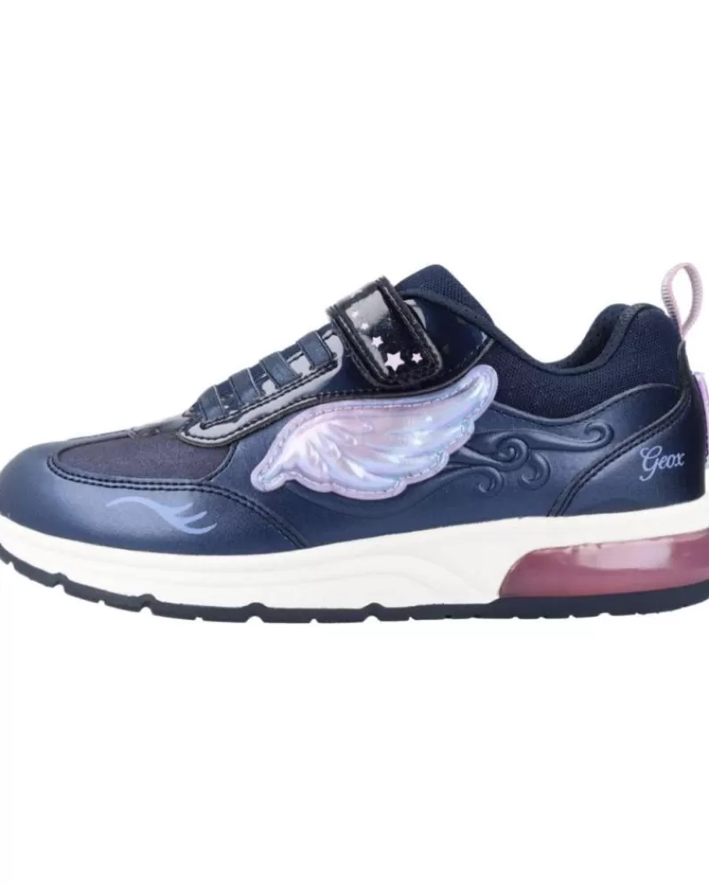 Girl GEOX Sports Shoes-Girl Trainers J Spaceclub Girl Azul