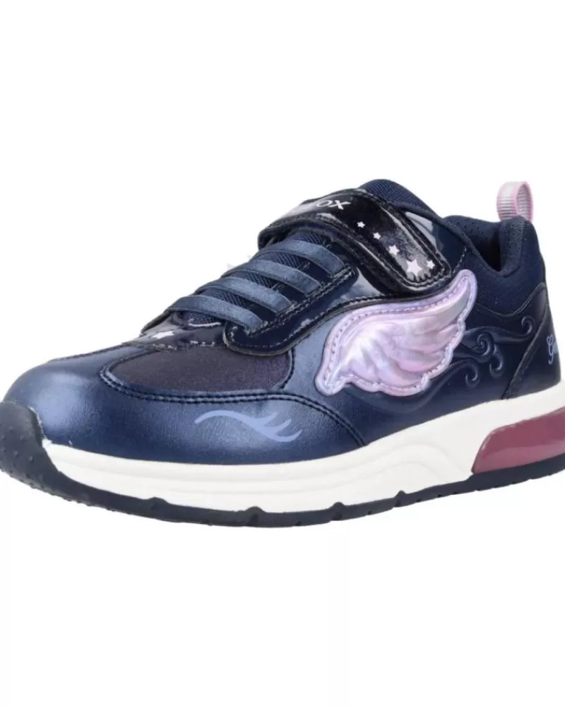 Girl GEOX Sports Shoes-Girl Trainers J Spaceclub Girl Azul