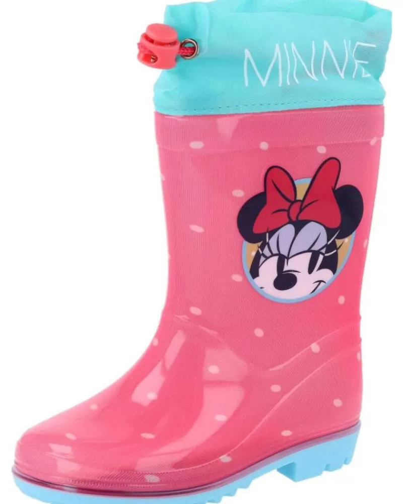 Girl BUBBLE BOBBLE Wellington Boots-Girl Wellington Boots Bubble Wd14748 Botas De Agua Nina Rosa