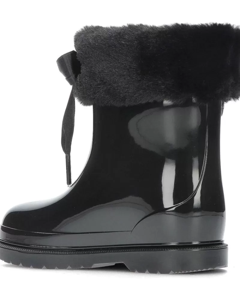 Girl IGOR Wellington Boots-Girl Wellington Boots Botas De Agua W10258 Bimbi Soft Black