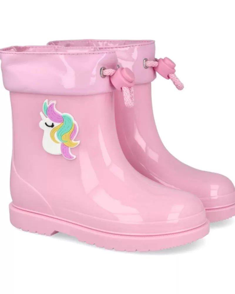 Girl IGOR Wellington Boots-Girl Wellington Boots W10253-010 Botas De Agua Nina Rosa