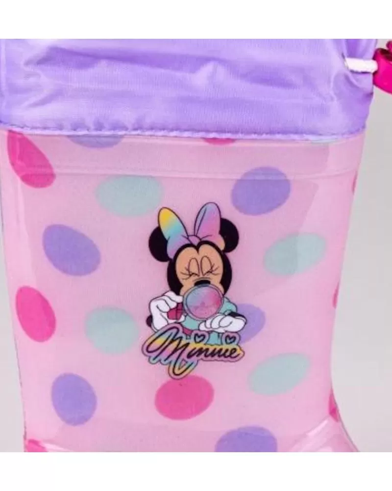 Girl OTRAS MARCAS Wellington Boots-Girl Wellington Boots Bota De Agua Minnie Rosa