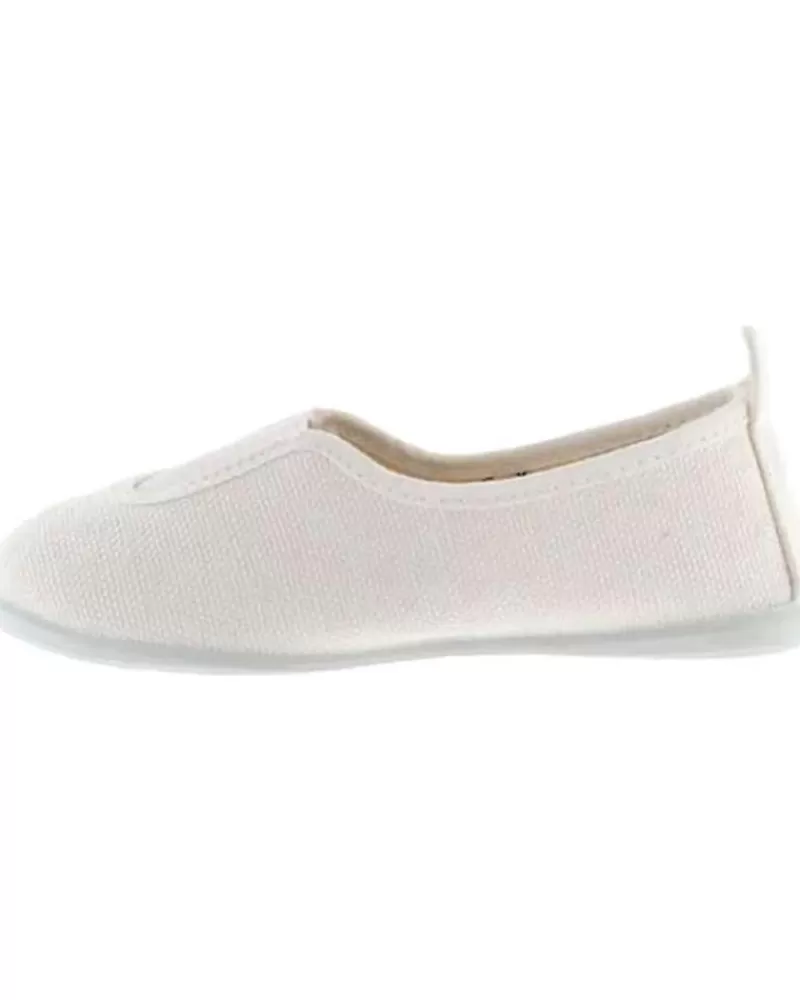 Girl VICTORIA Sports Shoes-Girl Zapatillas Deporte Deportiva Gimnasia Lona Eco 104857 Blanco