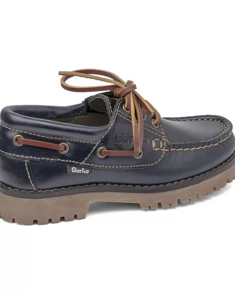 Boy GORILA Boat Shoes-Man And Boy Boat Shoes 25350 Taylor Zapatos Nauticos Ninos Azul Azul