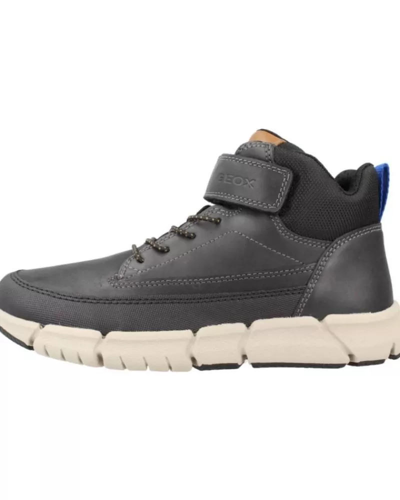 Man GEOX Man And Boy Boots J Flexyper B Negro