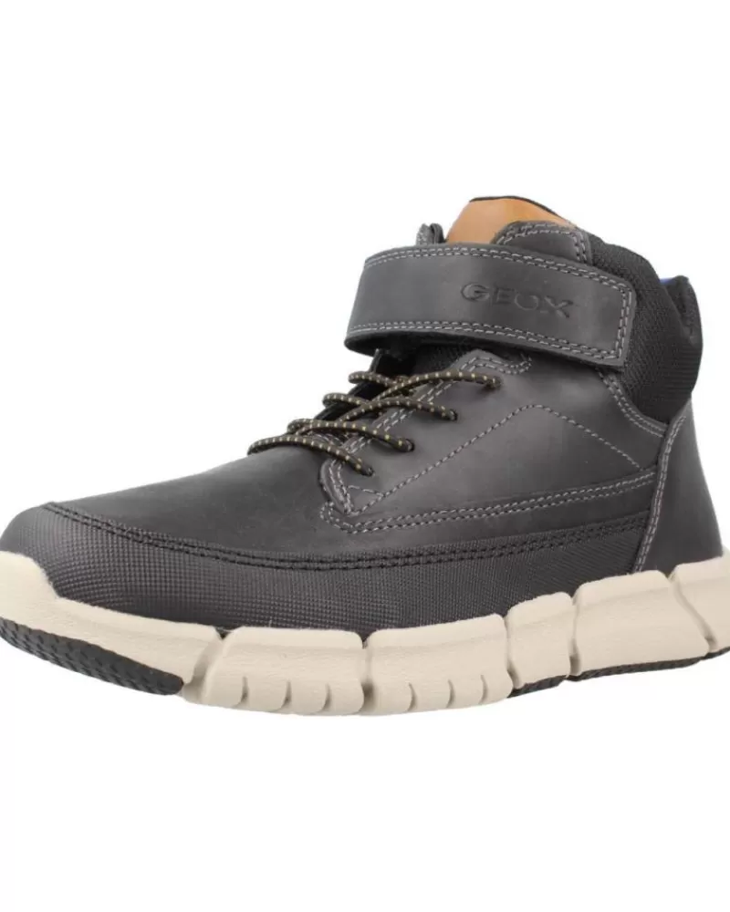 Man GEOX Man And Boy Boots J Flexyper B Negro