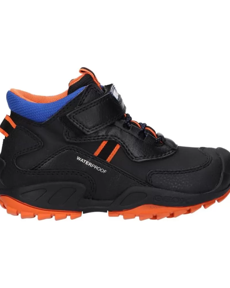 Man GEOX Man And Boy J16Cba 0Cebu J New Savage Boy Wpf C0038 Black-Orange