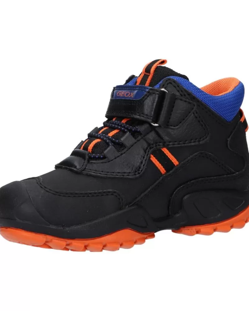 Man GEOX Man And Boy J16Cba 0Cebu J New Savage Boy Wpf C0038 Black-Orange