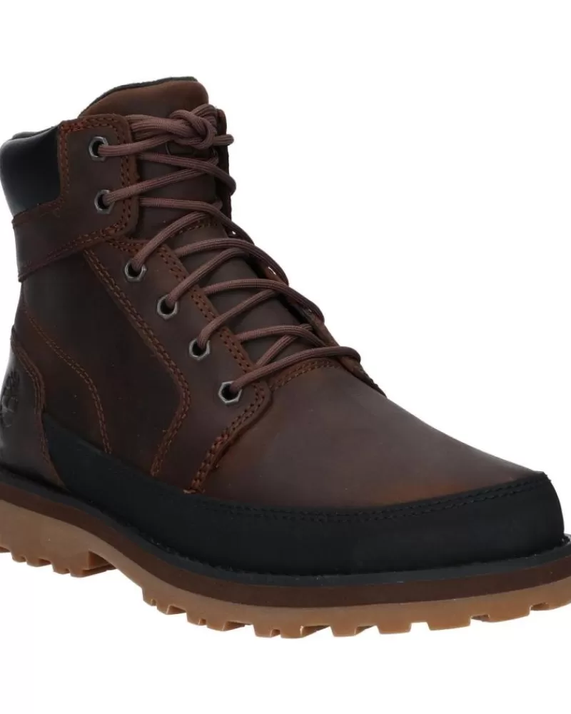 Man TIMBERLAND Man And Boy Mid Boots A62W19311 Courma Kid Mid Lace Up 9311 - Dark Brow