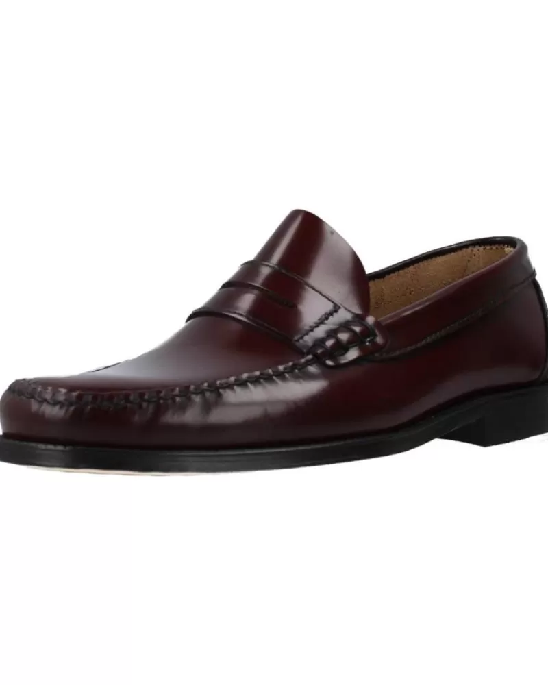 Man EDWARDS Man And Boy Mocasines 1980 Burdeos