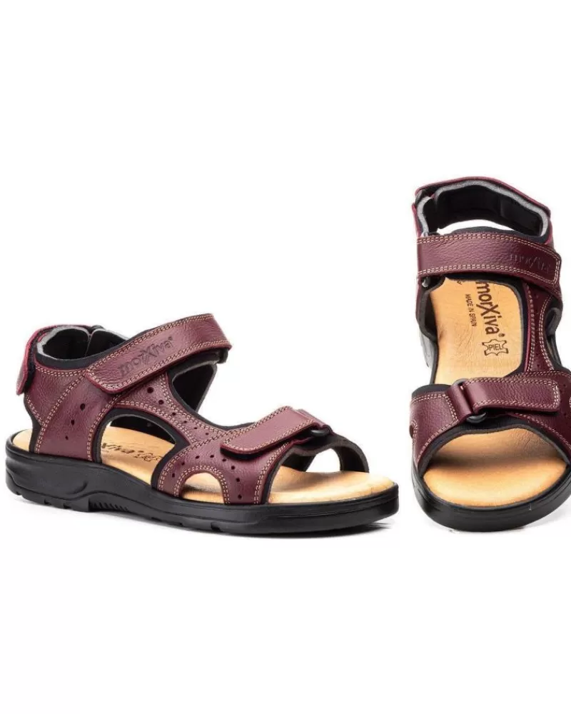 Boy LA VIDA ROSA Sandals-Man And Boy Sandals Sandalia Plana Burdeos