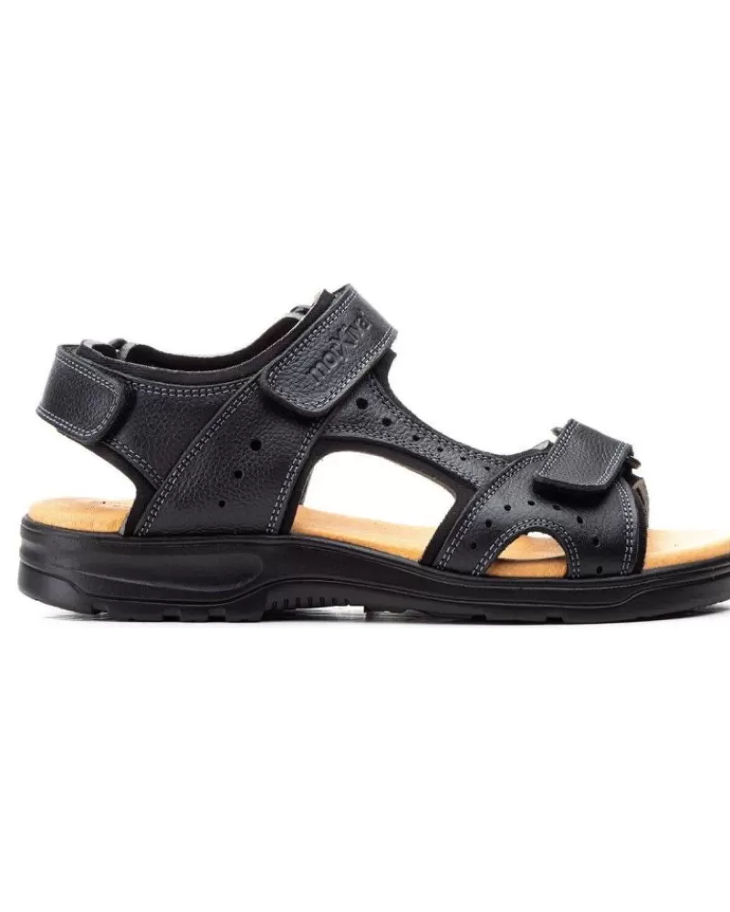 Man LA VIDA ROSA Man And Boy Sandals Sandalia Plana Negro
