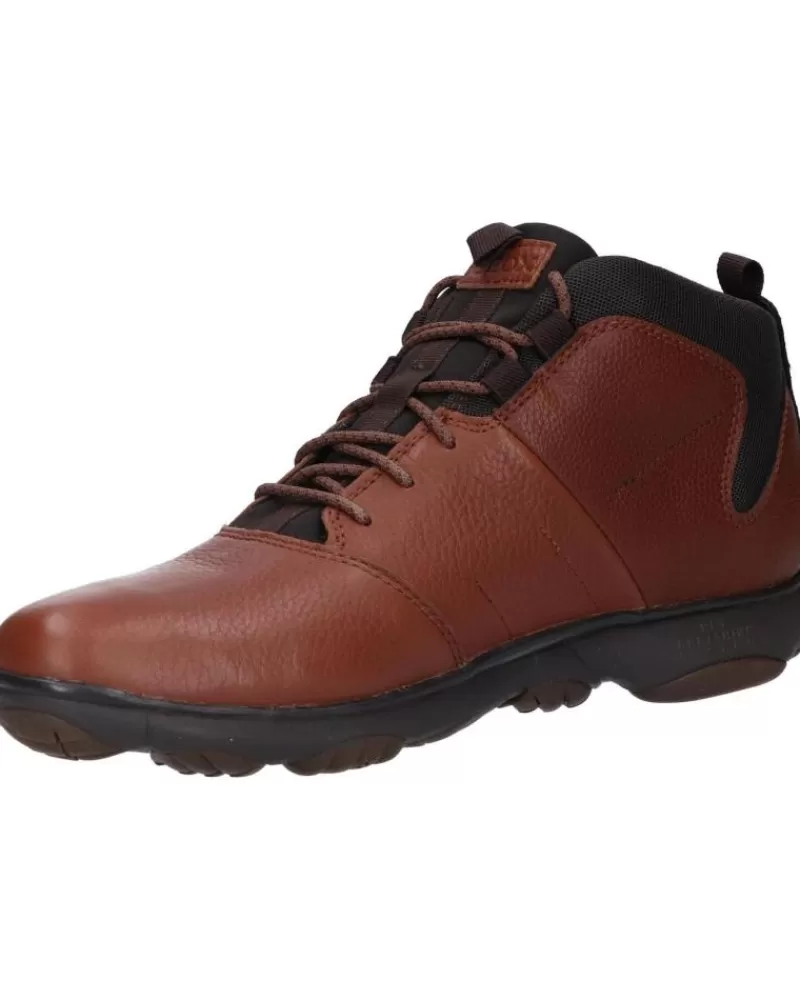Boy GEOX Shoes-Man And Boy Shoes U742Va 046Fe U Nebula C6003 Browncotto
