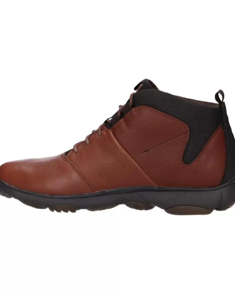Boy GEOX Shoes-Man And Boy Shoes U742Va 046Fe U Nebula C6003 Browncotto