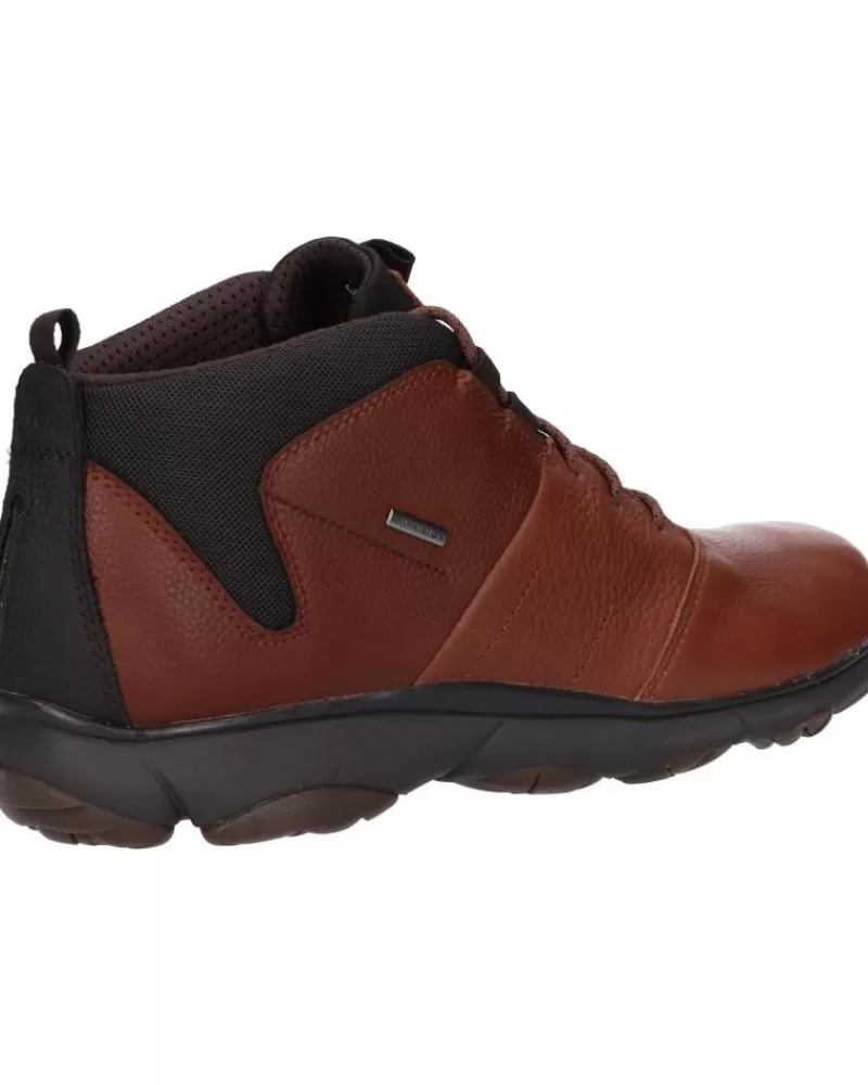 Boy GEOX Shoes-Man And Boy Shoes U742Va 046Fe U Nebula C6003 Browncotto