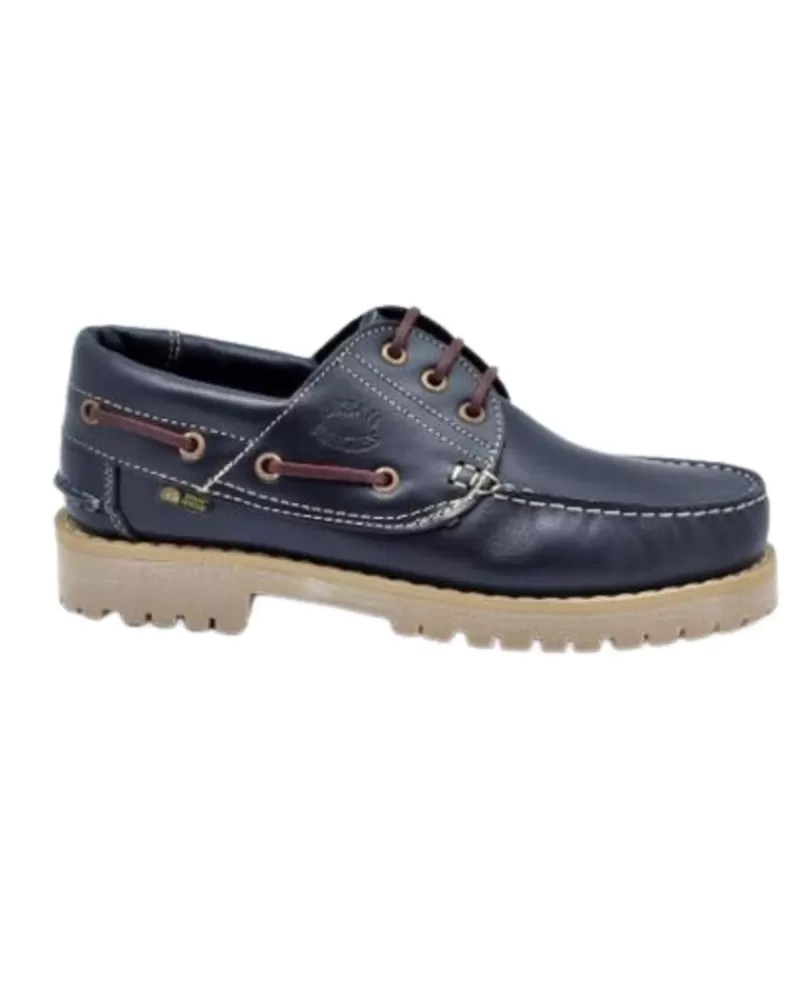 Boy URBAN Boat Shoes-Man And Boy Shoes Zapatos Jungles Varios 20135 Marino
