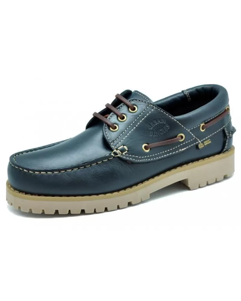 Boy URBAN Boat Shoes-Man And Boy Shoes Zapatos Jungles Varios 20135 Marino