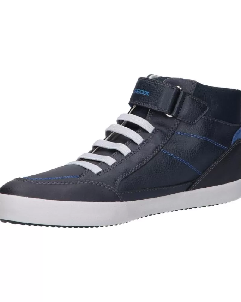 Boy GEOX Trainers-Man And Boy Trainers J045Ca 0Mebu J Gisli Boy C4226 Navy-Royal