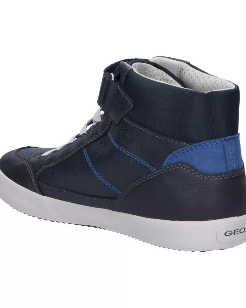 Boy GEOX Trainers-Man And Boy Trainers J045Ca 0Mebu J Gisli Boy C4226 Navy-Royal