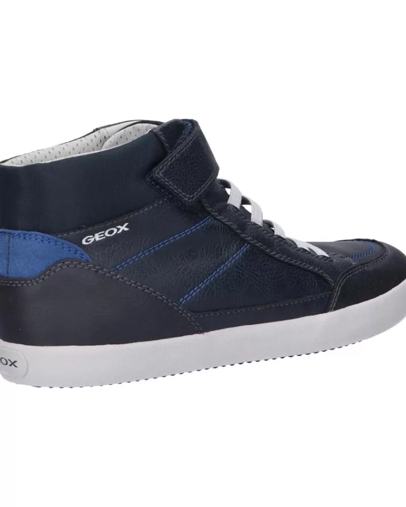 Boy GEOX Trainers-Man And Boy Trainers J045Ca 0Mebu J Gisli Boy C4226 Navy-Royal