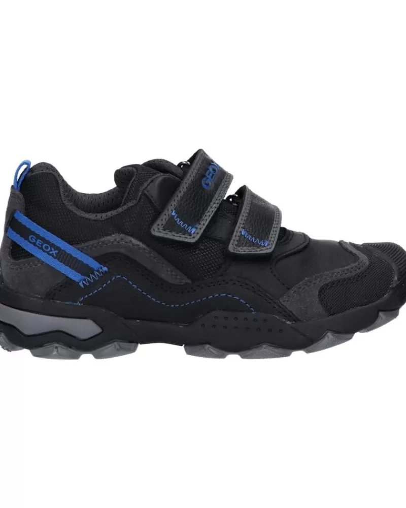 Boy GEOX Sports Shoes-Man And Boy Trainers J159Va 085Fu J Buller Boy C0245 Black-Royal